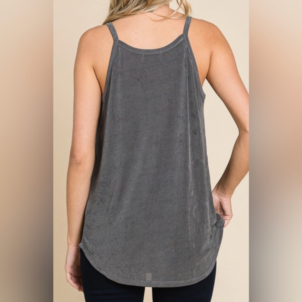Front pleat cami top - Picture 4 of 4